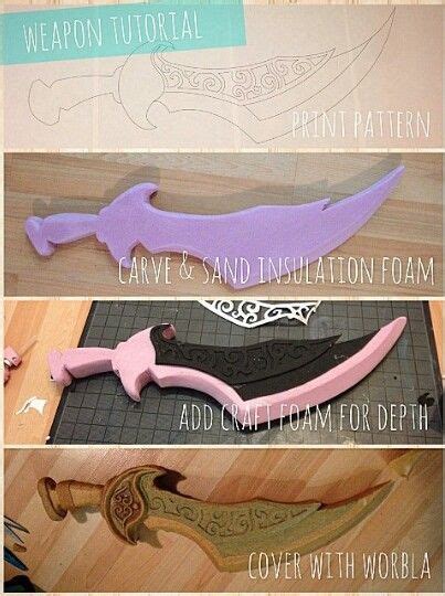 Diy Foam Sword Tutorial Foam Cosplay Cosplay Diy Foam Sword Diy