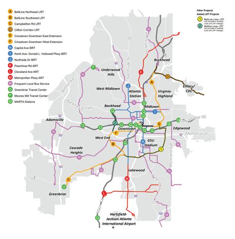 After Atlanta Beltline Transit Win More Marta Project List Is Officially Approved Curbed Atlanta