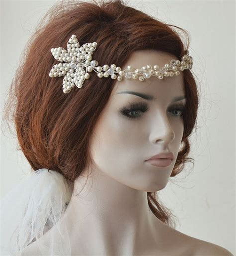 Wedding Hair Piece Pearl Wedding Hair Vine Bridal Headpiece Etsy In