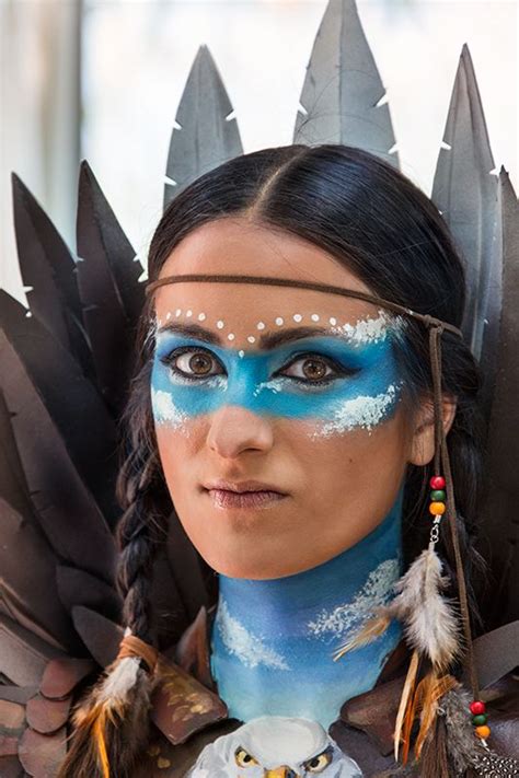 World Bodypainting Festival Indian Makeup Native American
