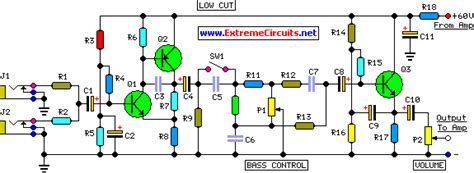 60 Watt Bass Amplifier Circuit Diagram