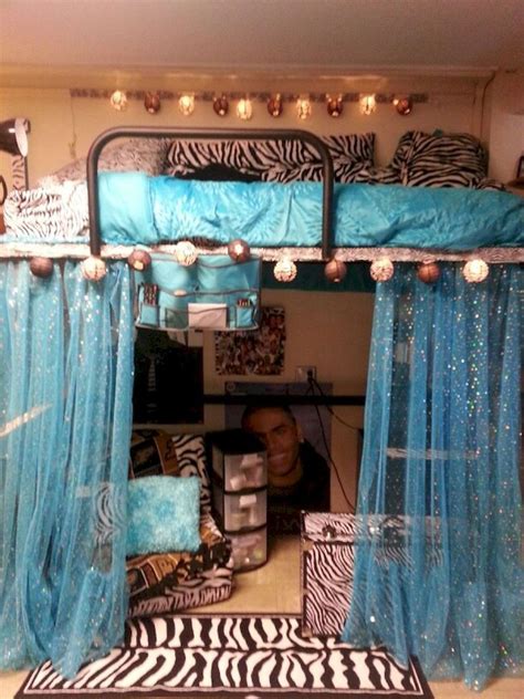 100 Cute Loft Beds College Dorm Room Design Ideas For Girl 9 College Dorm Room Decor Dorm