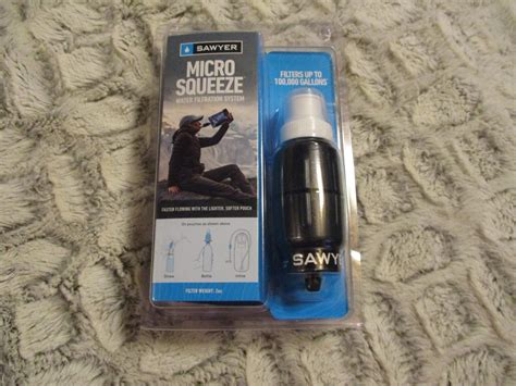 Missys Product Reviews Sawyer Micro Squeeze Water Filtration System And Sawyer Blist O Ban