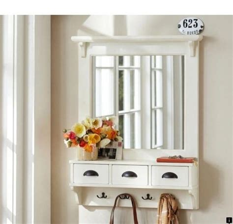 Wall Mounted Coat Rack With Mirror Ideas On Foter