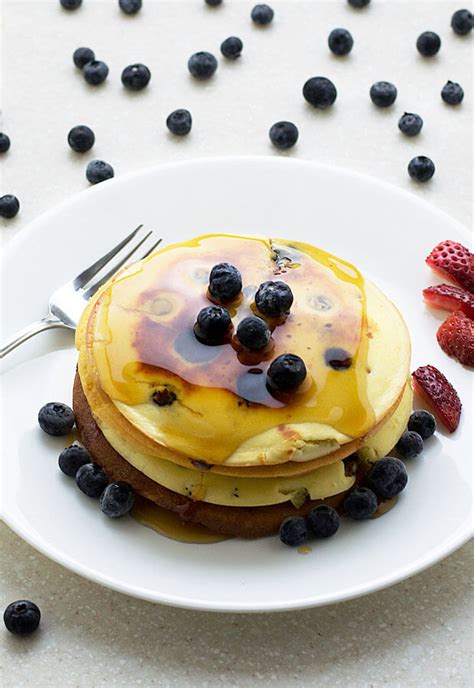 Low Carb Blueberry Ricotta Pancakes Ruled Me