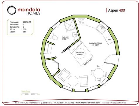 Aspen Series Floor Plans Mandala Homes Prefab Round Jhmrad 22033