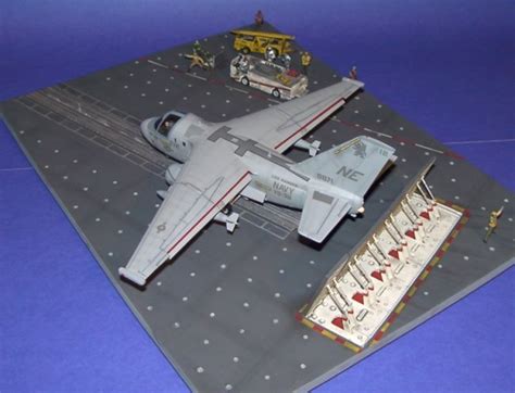 172 Carrier Deck Diorama By Kelly Quirk