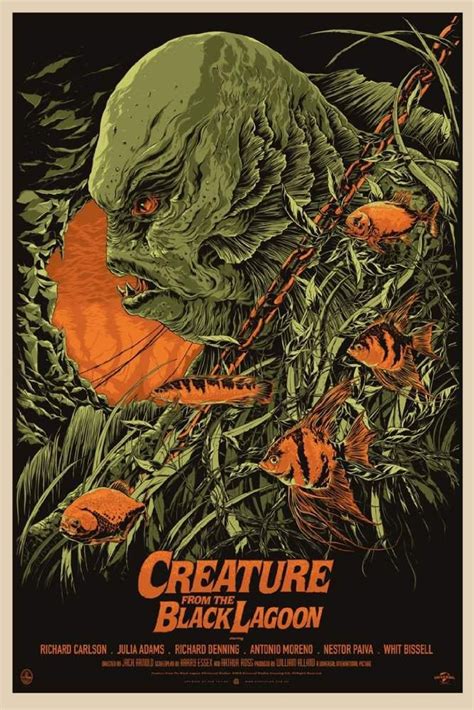Creature From The Black Lagoon Mondo Posters Horror Movie Posters Movie Posters Design