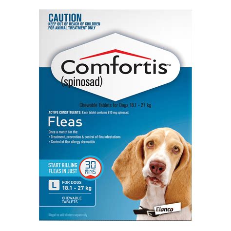 Buy Comfortis Chewable Flea Tablets For Dogs Online Free Shipping