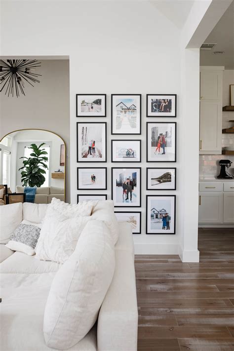 How We Created Our Custom Framebridge Gallery Wall Color And Chic