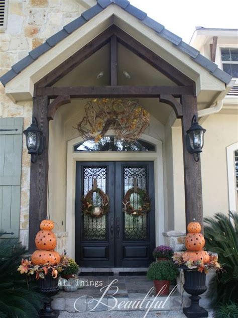 All Things Beautiful Fall Wreath Porch Decor Front Door Porch Fall