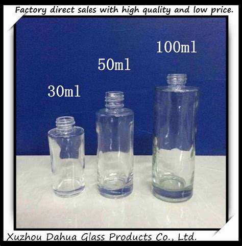 30ml 50ml 100ml High White Round Glass Perfume Bottle Buy High White