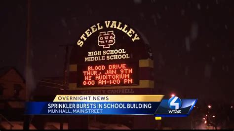 Steel Valley High School Open Following Flooding Youtube