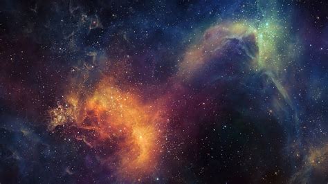 Wallpaper Digital Art Abstract Galaxy Sky Space Art Nebula