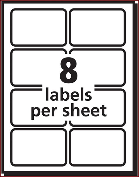 4x3 Label Template