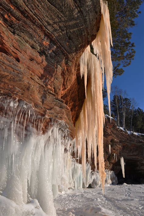 Ice Caves Apostle Islands National Lakeshore Cave Photos Ice Cave