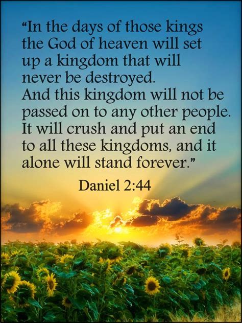 This Kingdom And What It Will Accomplish Is In Fact The Main Message