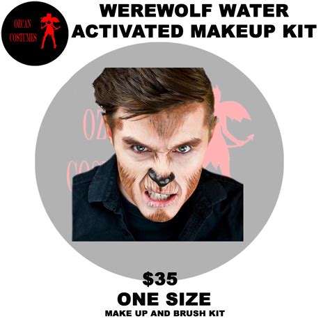 Water Activated Werewolf Makeup Kit The Ozcan Group