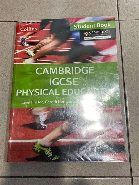 Cambridge Igcse Physical Education Textbook Hobbies And Toys Books