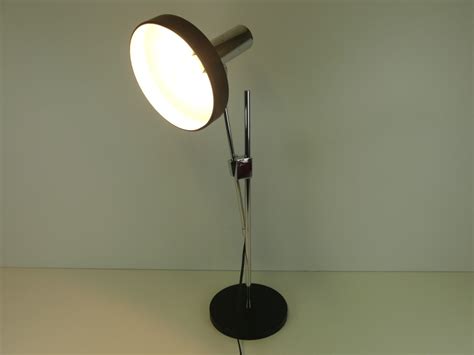 Vintage Chrom Bureaulamp Kringwinkel