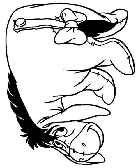 Oloring Pages Coloring Pages Eeyore Printable For Kids