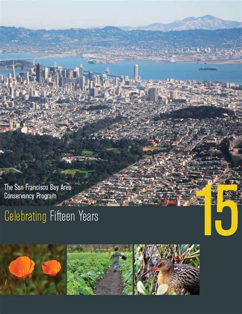 Celebrating Fifteen Years The San Francisco Bay Area Conservancy