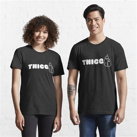 Thicc T Shirt For Sale By Cosmicdustshop Redbubble Thicc T Shirts
