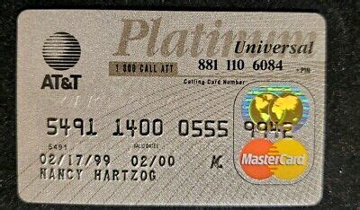 We did not find results for: AT&T Platinum Universal MasterCard Card Exp 2000 ♡Free Shipping♡cc239♡ | eBay
