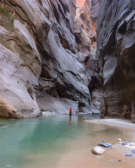 Tiffany Nguyen On Instagram Exploring The Narrows In The Winter Time