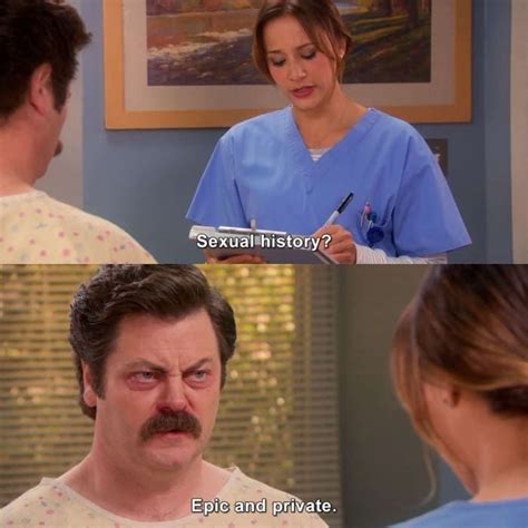 Ron Swanson Parks And Rec Funny Quotes ShortQuotes Cc