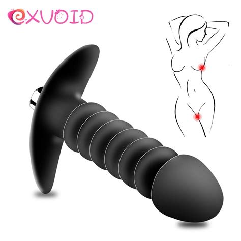 Exvoid Linhas Vibradoras Para Mulheres Anal Contas Ponto G Orgasmo