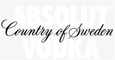 Absolut Vodka Logo Font