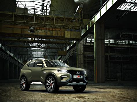 Lada 4x4 Vision Concept Goes Official At Moscow Show Could Preview