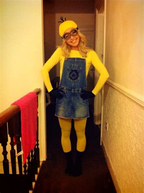 despicable me minion halloween fancy dress yellow group outfit how to here clothes