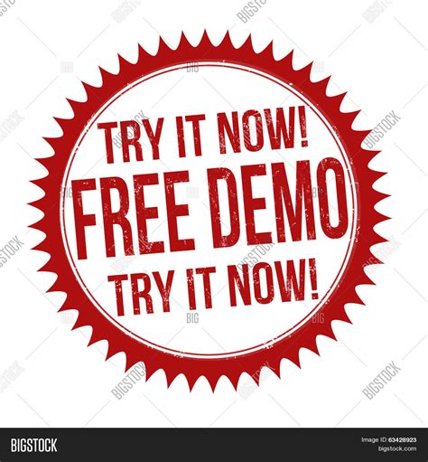 Free Demo Stamp Vector And Photo Free Trial Bigstock