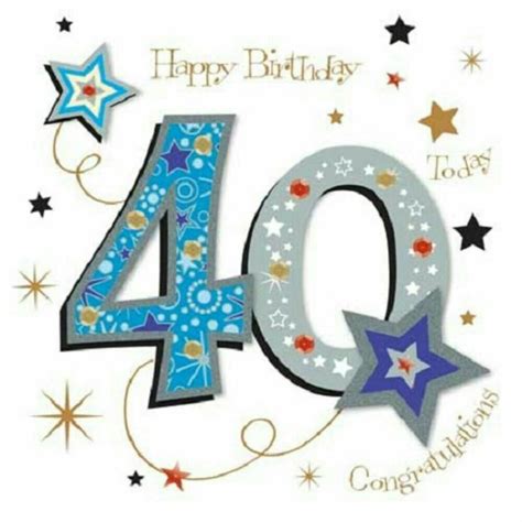 Pin By Michelle Lewis On 40 Y Más 40th Birthday Wishes 40th Birthday