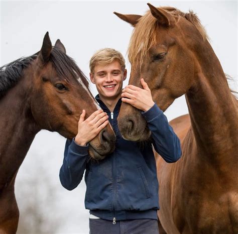 24 Year Old Jesse Drent Dutch Horse Trainer And Model Lpsg