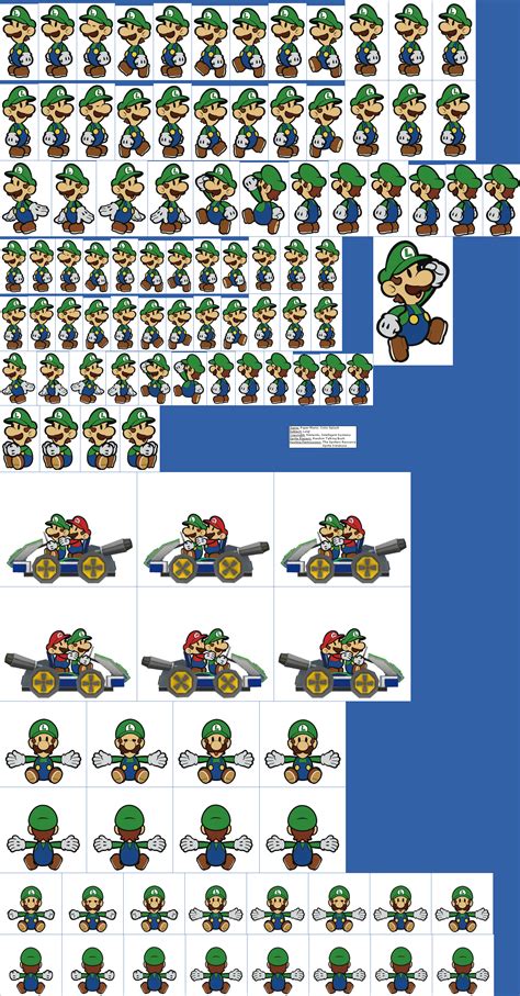Mario Sprite Sheet Png Free Luigi Paper Mario Sprite Png Image Sexiz Pix