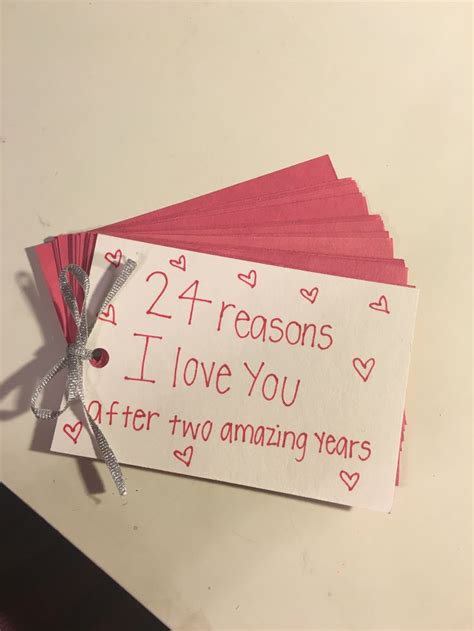 Diy valentine gifts for him. Two year anniversary gift for boyfriend ️ | Boyfriend ...