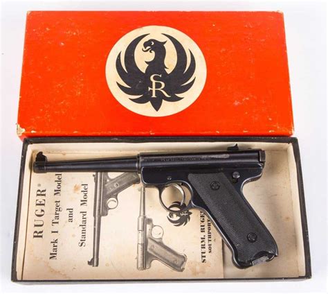 Ruger Mark 1 Target Model 1973 22lr Pistol