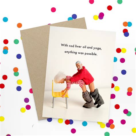 Age Humour Funny Rude Card Etsy