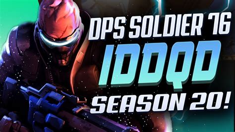 Overwatch Player Iddqd Showing His Soldier 76 Skills Season 20 Top