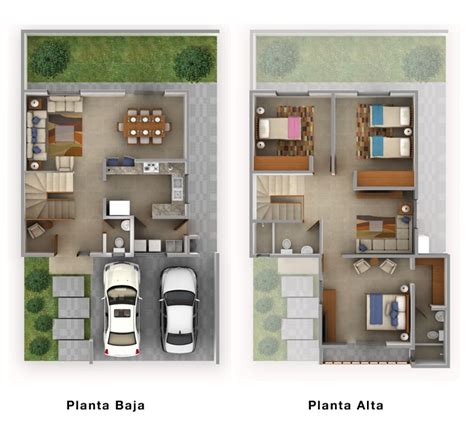 Planos De Casas Y Plantas Arquitectónicas De Casas Y Departamentos