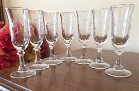 7 Elegant Stemmed 34 Ounce Communion Cups Or Shot Glasses Etsy In