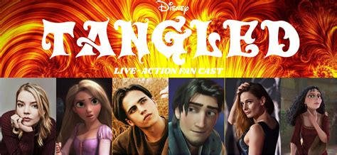 Disneys Tangled Live Action Fan Cast By Tristanhartup On Deviantart