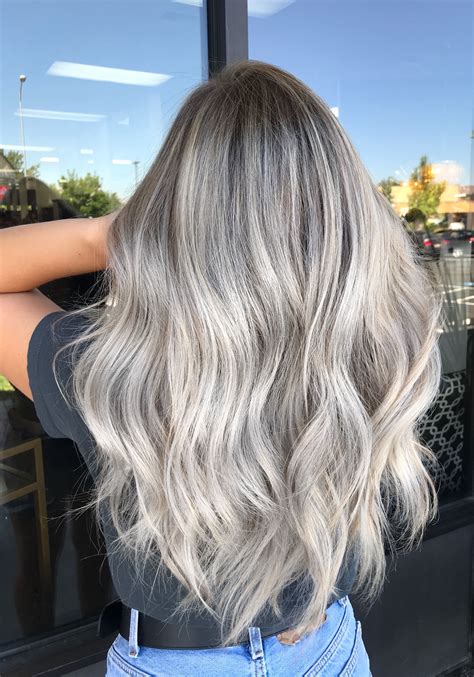 Black hair is gorgeous, maybe add some temporary dark blue highlights. Silver blonde hair! Icy blonde! | Silver blonde hair