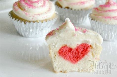 Betty crocker super moist white angel food cake mix 19. These heart-in-the-middle cupcakes are so cute and are ...
