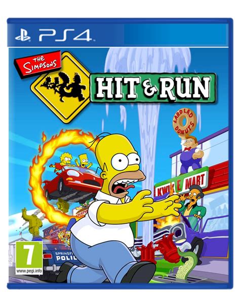 The Simpsons Hit And Run Ps4 By Thecoveruploader On Deviantart