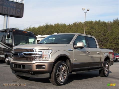 2018 Ford F150 King Ranch Supercrew 4x4 In White Gold Photo 7 B63044