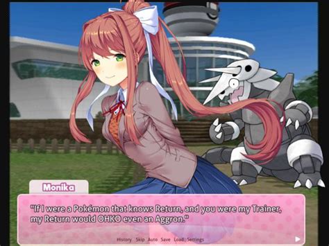 Using A Pokémon Reference To Explain How Much Monika Loves You Rddlc